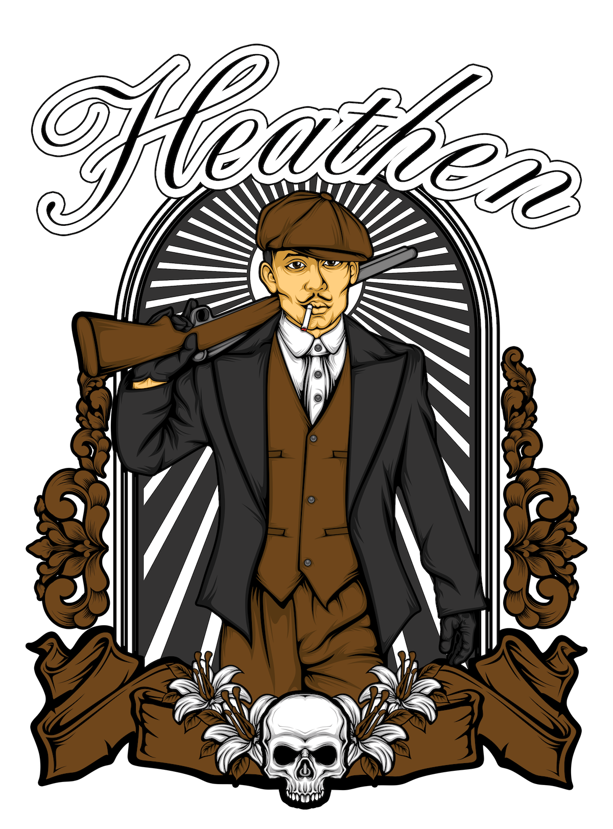Heathen Tri-Blend