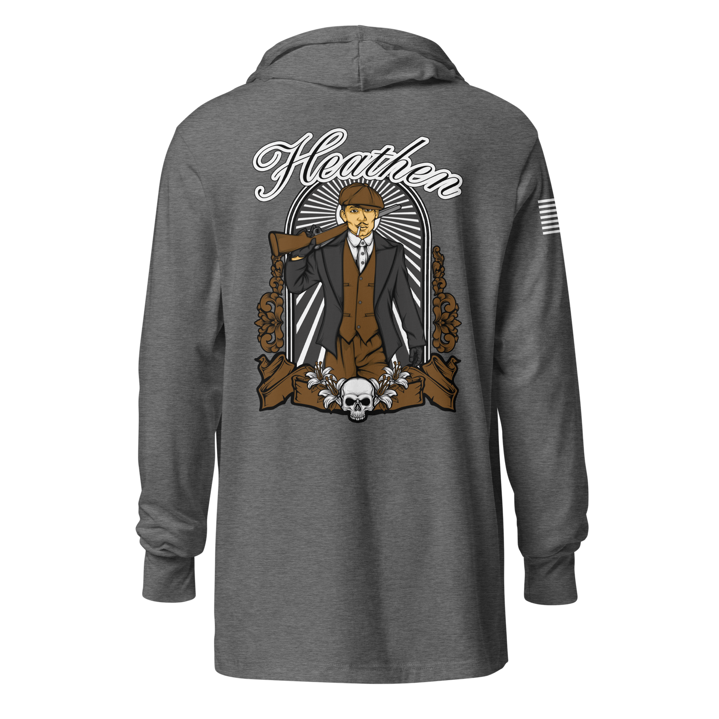 Heathen Hooded Long-sleeve Tri-Blend