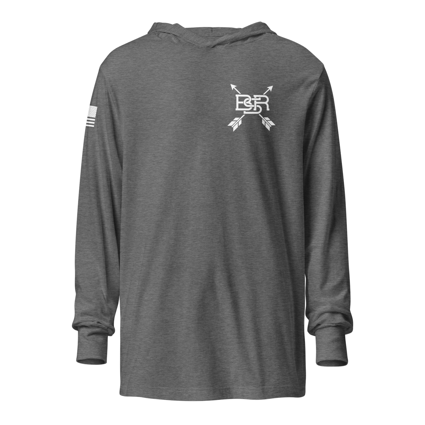 Sundown Hooded Long-sleeve Tri-Blend