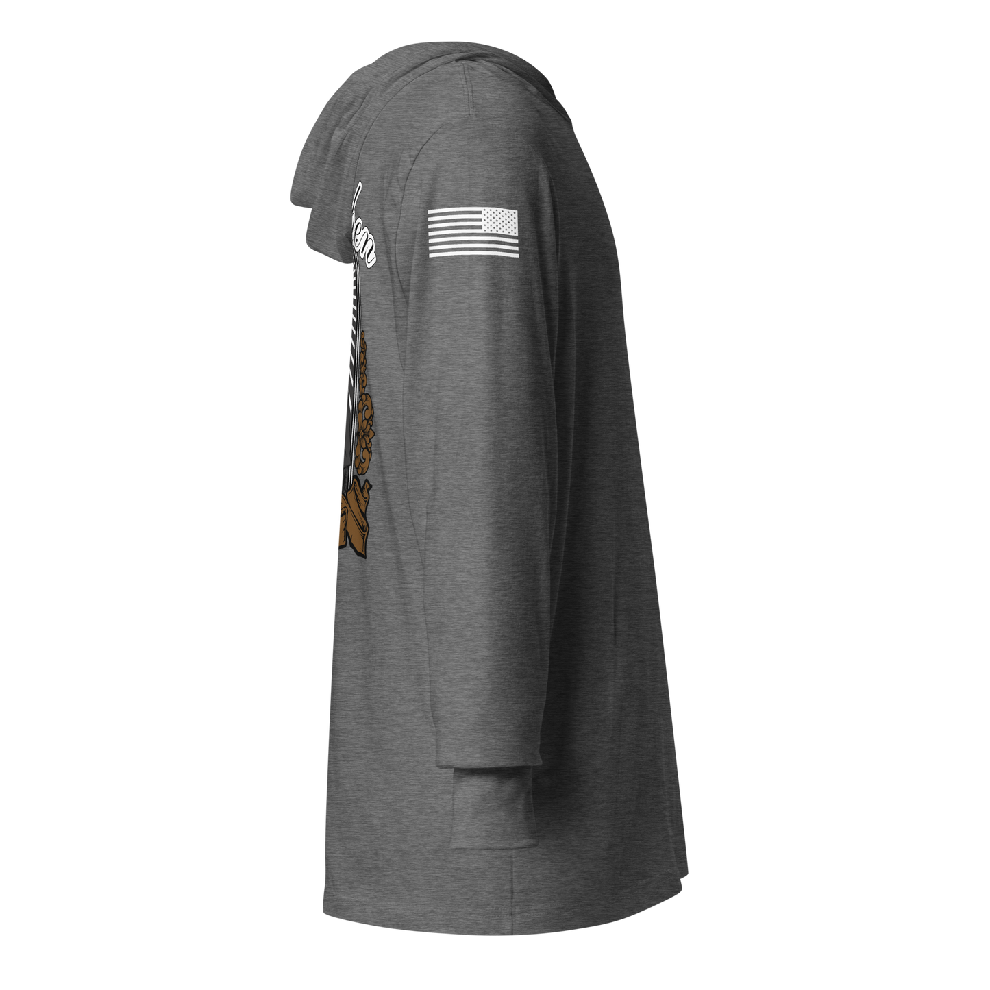 Heathen Hooded Long-sleeve Tri-Blend