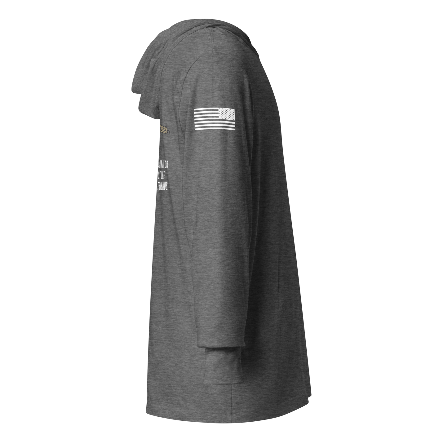 Hoodrat Stuff Hooded Long-sleeve Tri-Blend