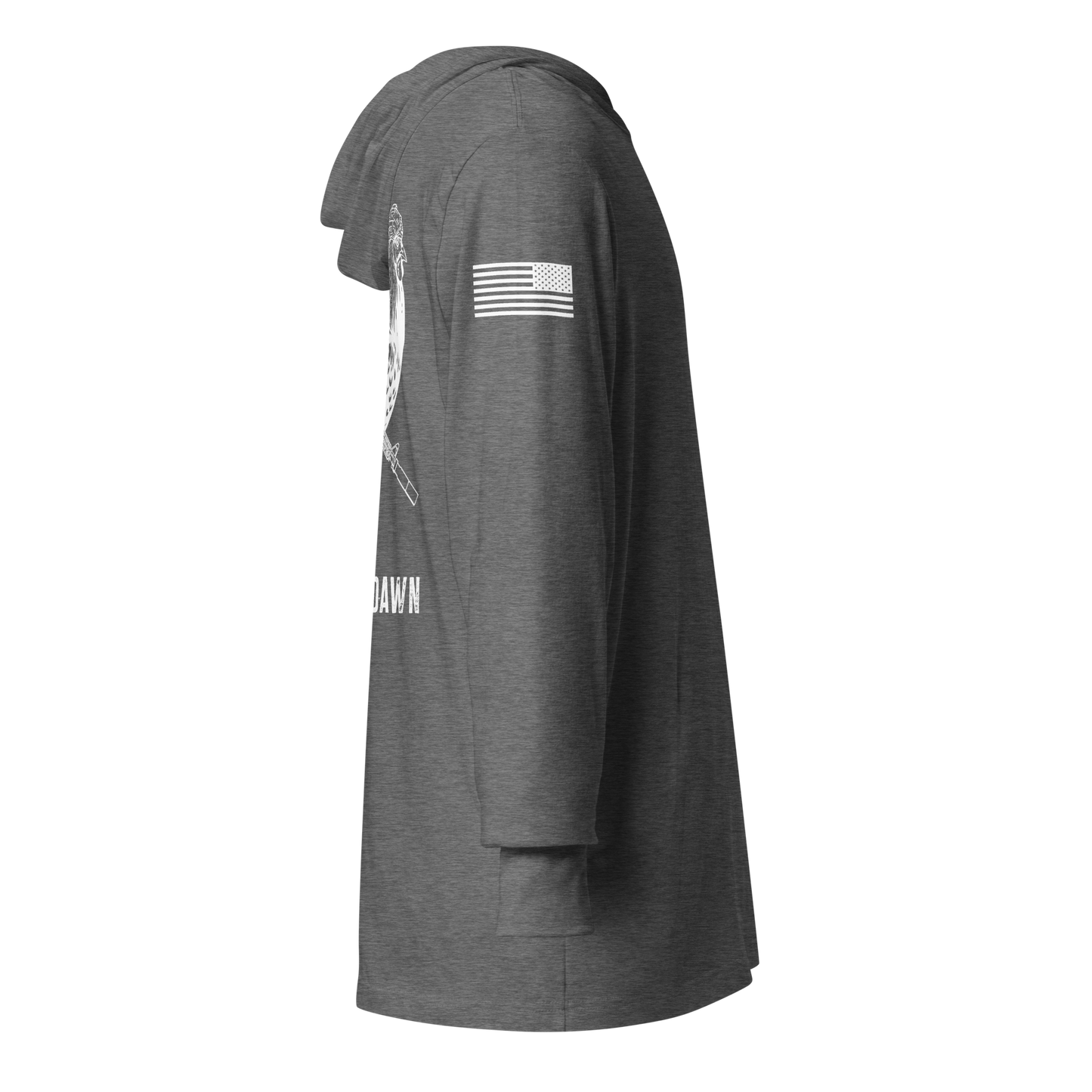 We Ride Hooded Long-sleeve Tri-Blend